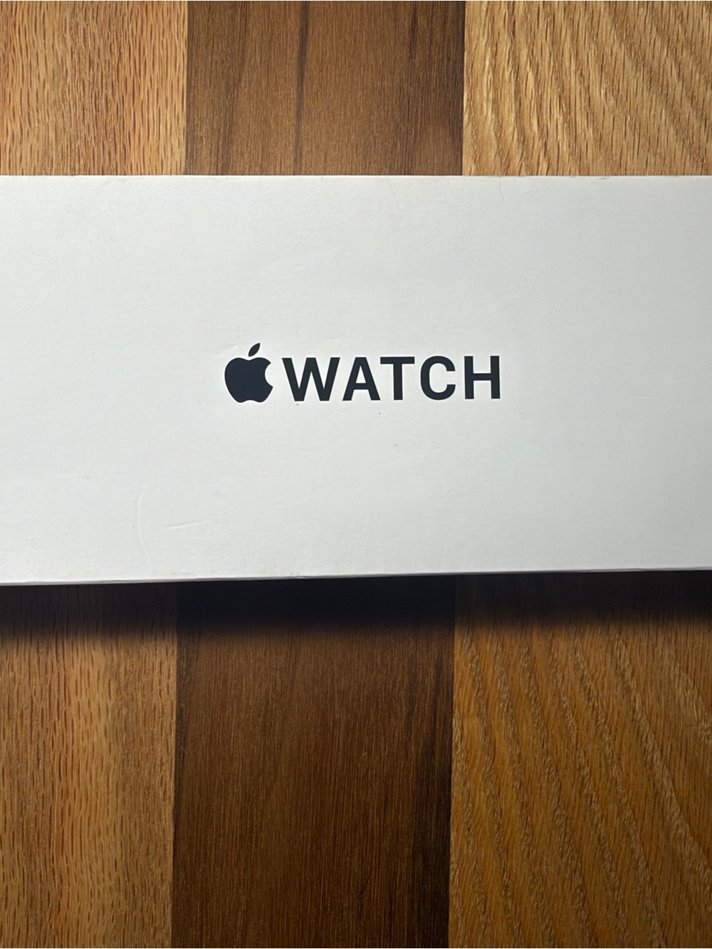 Apple Watch Box - White with Black Logo